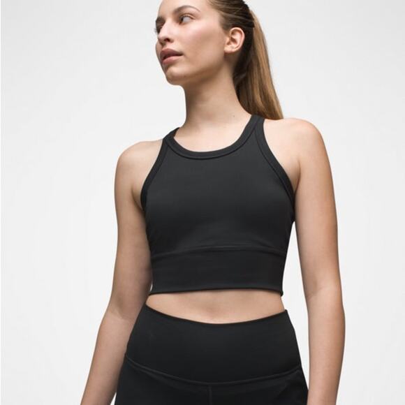 NWT Prana Becksa Bralette Black Padded Sports Bra Size Small - Picture 1 of 5